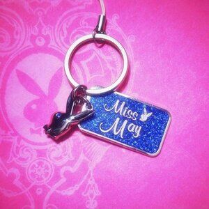 Rare 2007 Playboy Bunny Keychain Playmate of the Month - Miss May